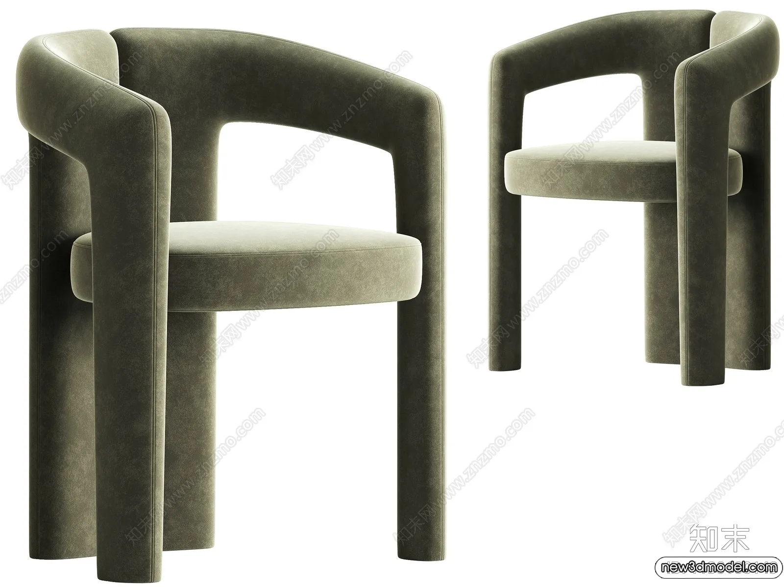 Armchair 3D Models – 3D Furniture Models for Interior – 322