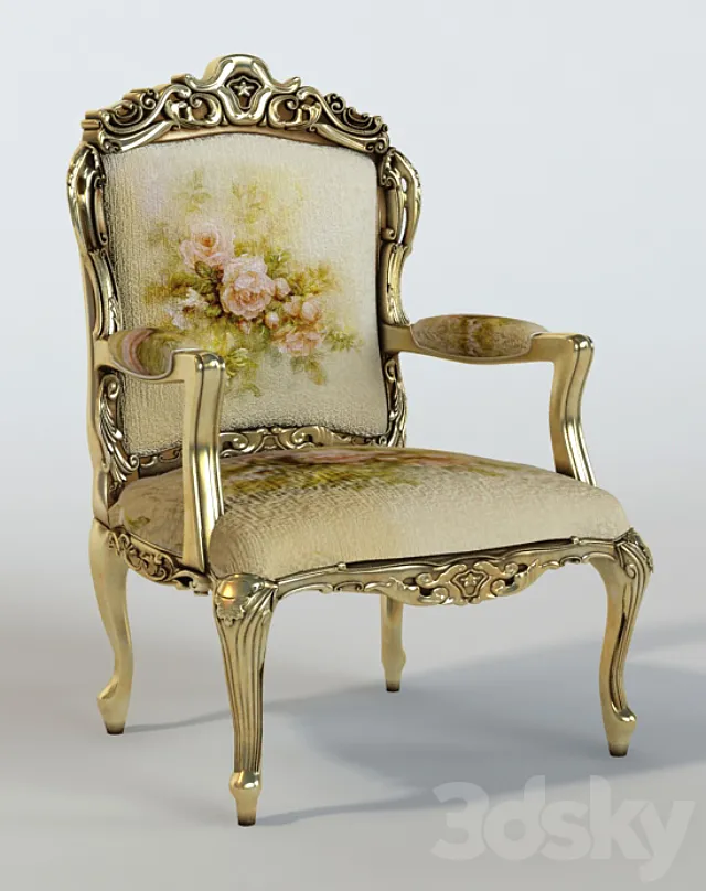 Armchair 3DS Max Model