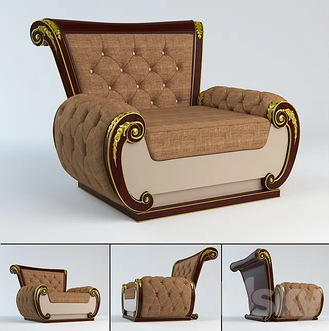 armchair 3DS Max Model