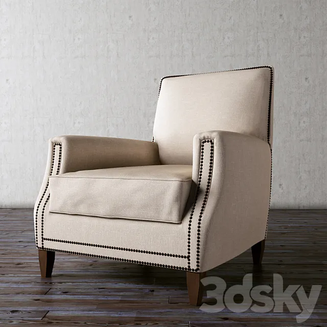 Armchair 3DS Max Model