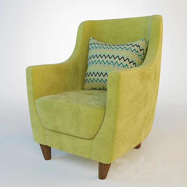 armchair 3DS Max Model