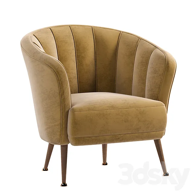 Armchair 3DS Max Model