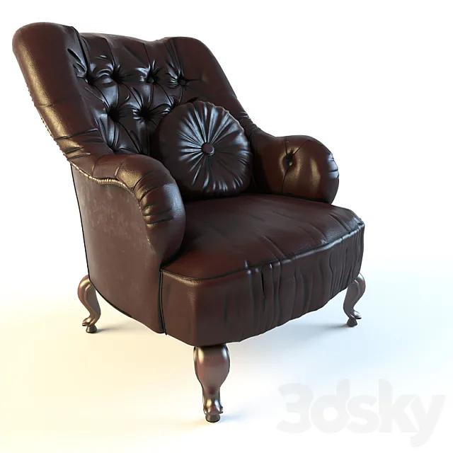 Armchair 3DS Max Model