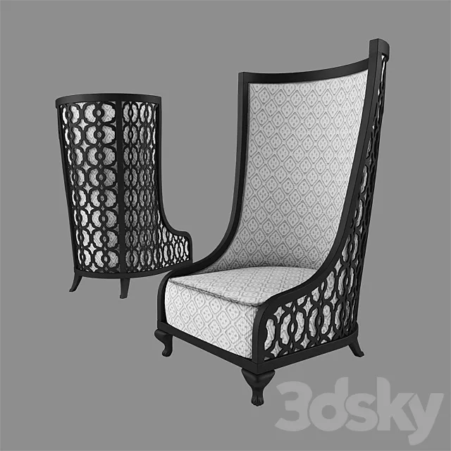 armchair 3DS Max Model