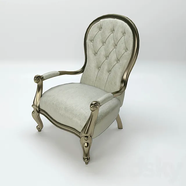 Armchair 3DS Max Model