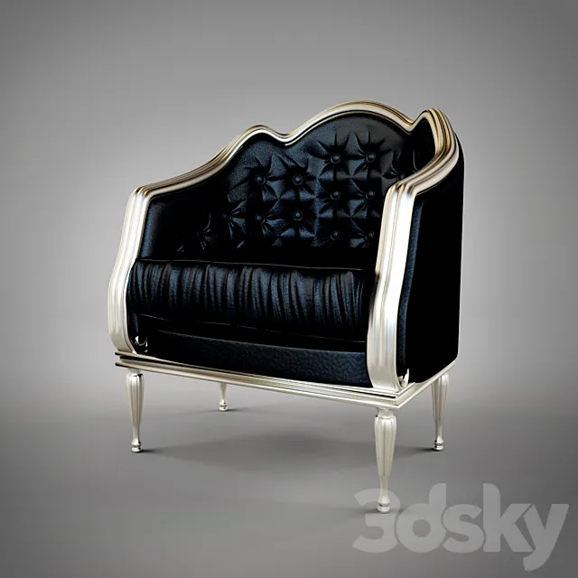 Armchair 3DS Max Model