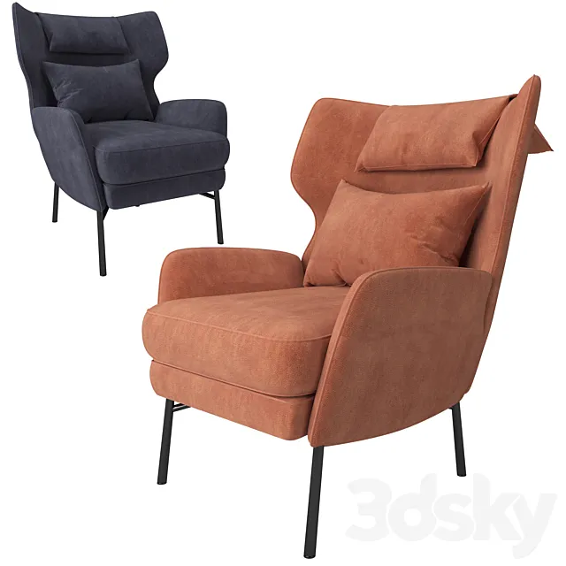 Armchair ALEX by Sits 3DS Max Model