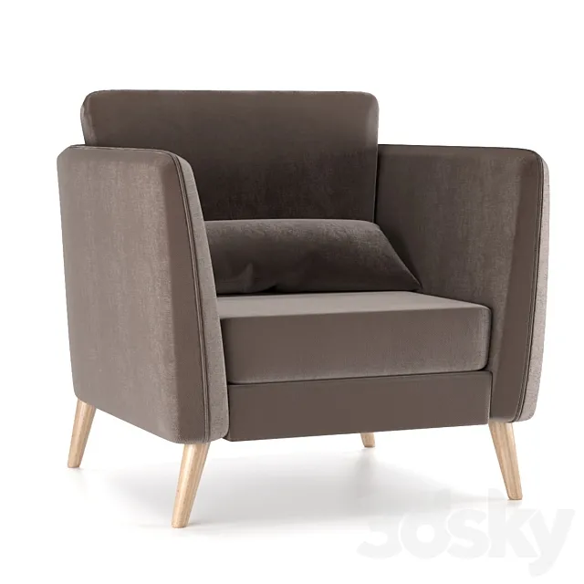 Armchair Alicante 3ds Max