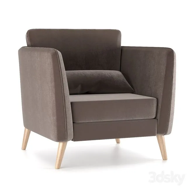 Armchair Alicante 3dsMax Model