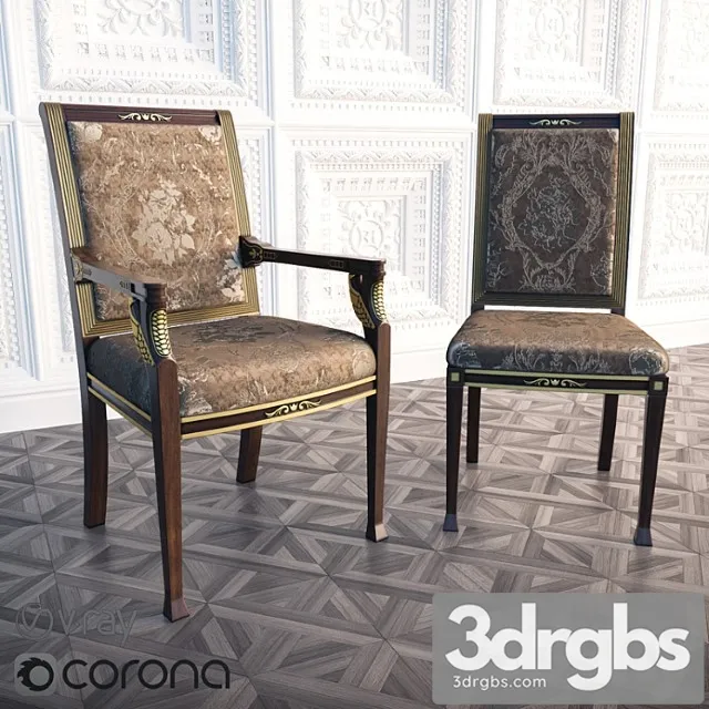 Armchair and Parliament Chair 3dsmax Download