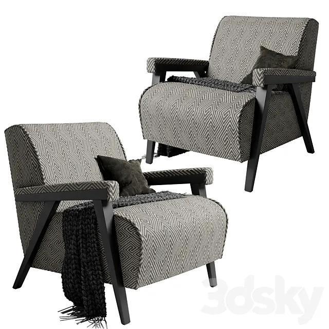 Armchair Andy Dantone 3DS Max Model