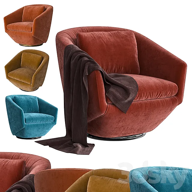 Armchair Angel Cerda 3ds Max
