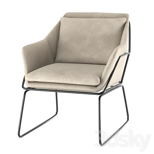 Armchair Arizona 3DS Max Model