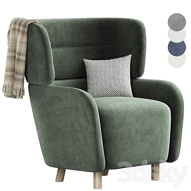 Armchair Audril by Divan.ru 3ds Max