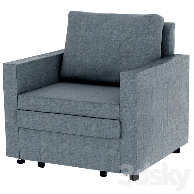 Armchair-bed VATTVIKEN 3ds Max