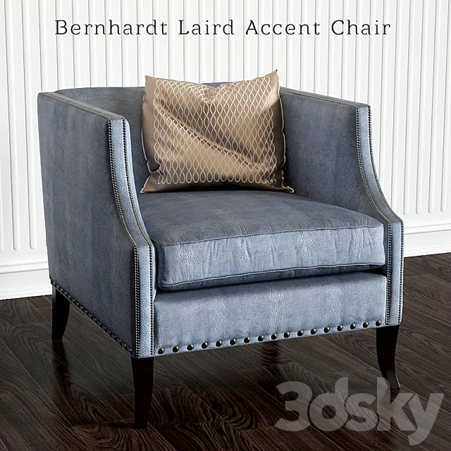 Armchair Bernhardt Laird Accent Chair 3ds Max