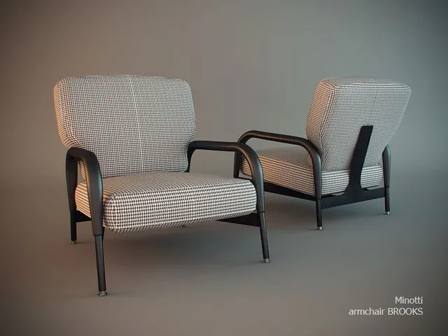 Armchair Brooks 3dsMax Model