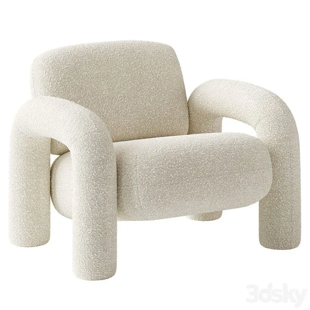 Armchair BUBO 3dsMax Model