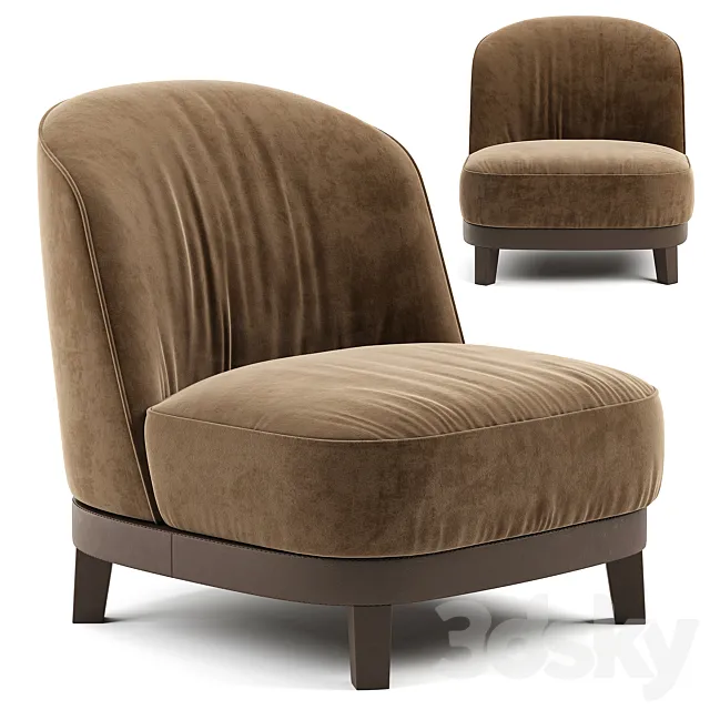 Armchair Busnelli Swing 3ds Max