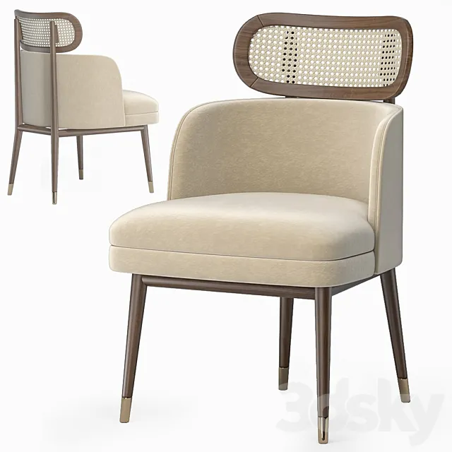Armchair Carter 3ds Max