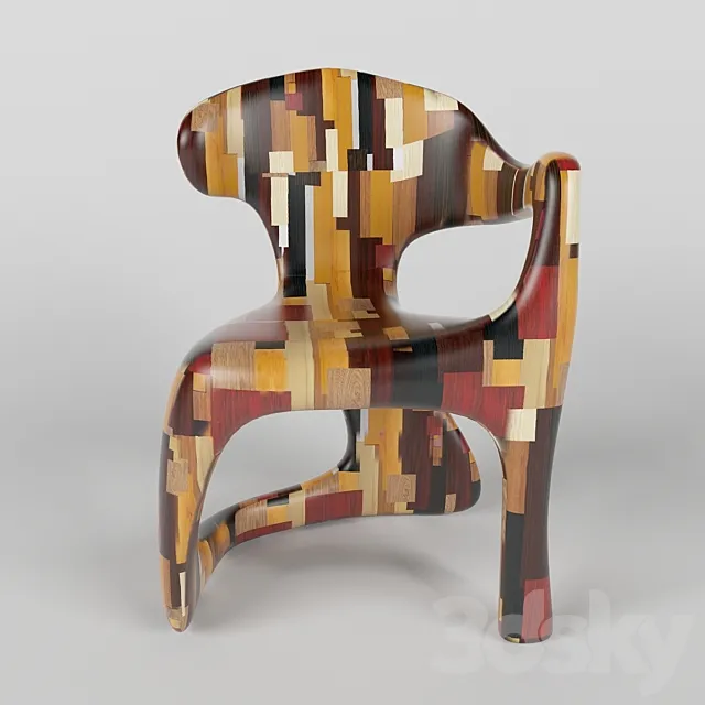 Armchair Chapiteau 3ds Max