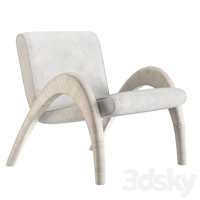 Armchair COCO ACCENT from caracole 3ds Max