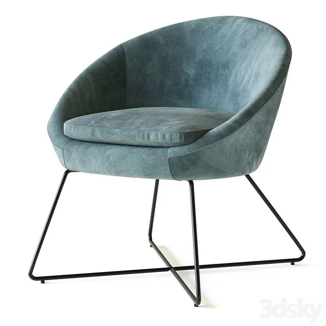 Armchair Columbia 3dsMax Model