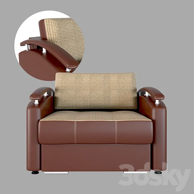 Armchair “Comfort 36” or “Luigi” 3DSMax File
