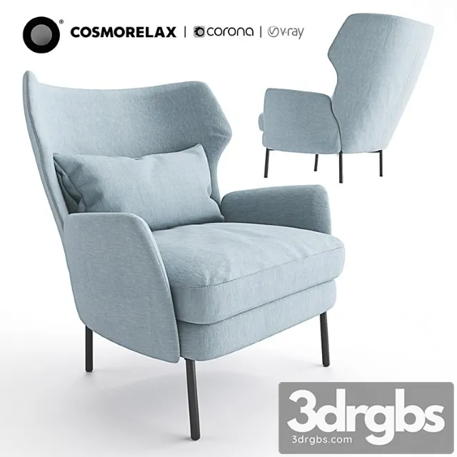 Armchair cosmorelax alex 3dsmax Download