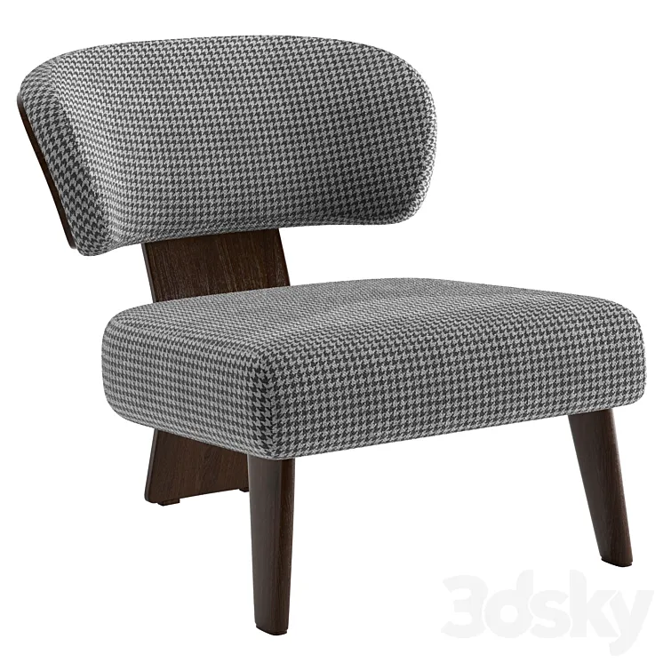 Armchair Creed (Minotti) 3DS Max
