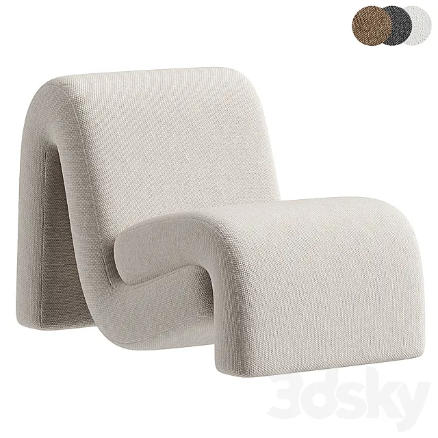 Armchair Curve 3ds Max