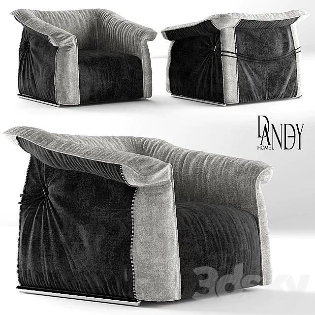 Armchair dandy home Limousine 3DS Max Model