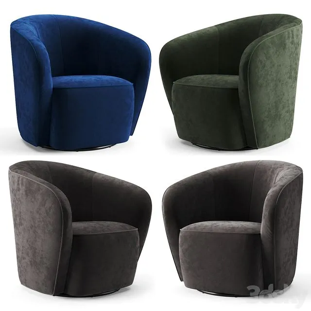 Armchair Deephouse Megeve 3dsMax Model