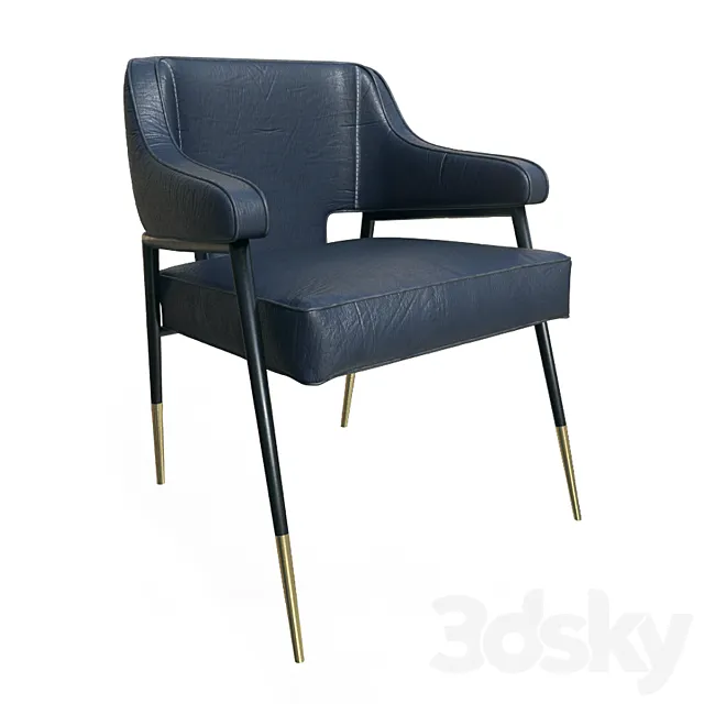 Armchair derome armchair – bravo portabella 3DSMax File