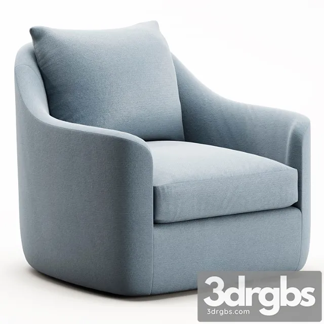 Armchair dmitriyco belgard lounge chair 3dsmax Download