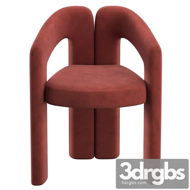 Armchair Dudet by Cassina 3dsmax Download