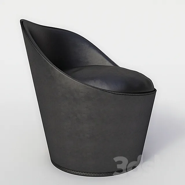 Armchair Fasem SHELL 3DS Max Model