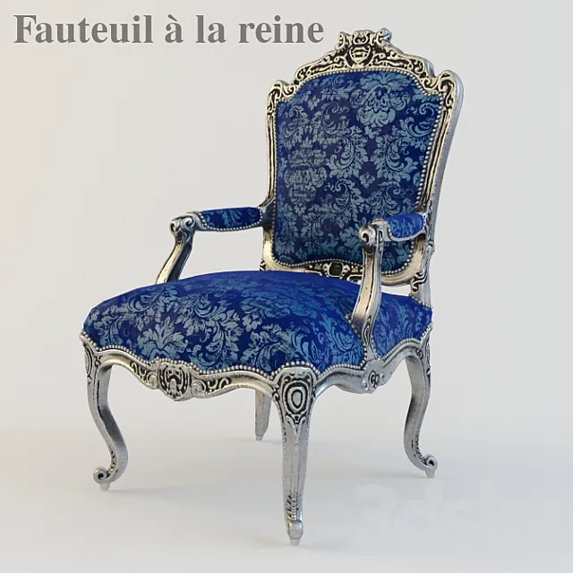 Armchair (Fauteuil à la reine) 3DSMax File