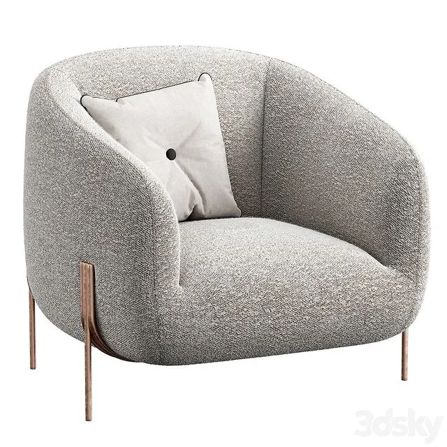 Armchair Geo Saba 3dsMax Model