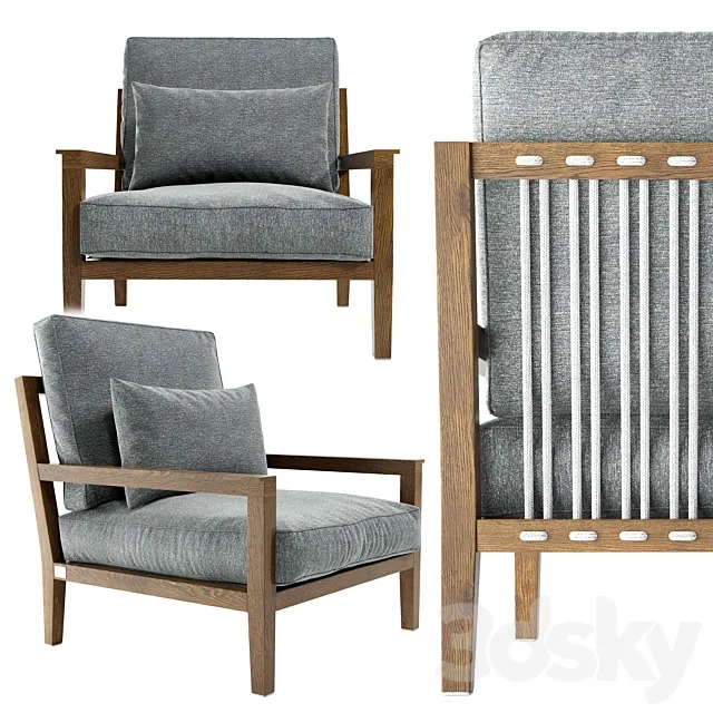 Armchair GOGO SORMANI 3ds Max