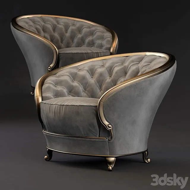 Armchair GoldComfort 3dsMax Model