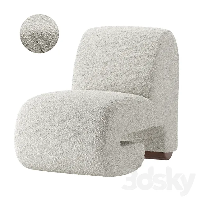 Armchair Greenapple by 1STDIBS 3ds Max