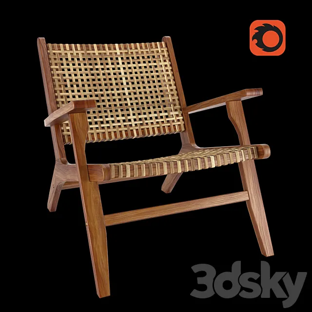 Armchair Grignoon La Forma (ex Julia Grup) 3DS Max Model