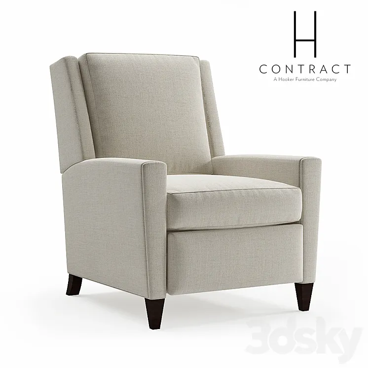 Armchair H Contract Recliner Martin 3DS Max