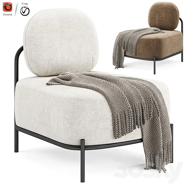 Armchair Hawaii by inmyroom.ru_Armchair Hawaii 3DS Max Model