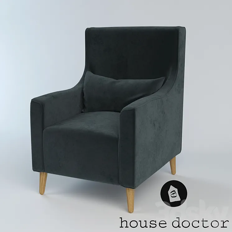 Armchair House Doctor 3DS Max