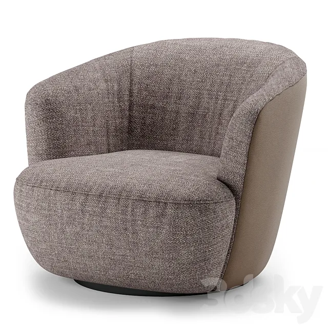 Armchair Ishino 3DS Max Model