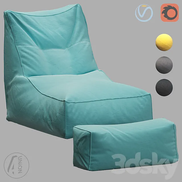 Armchair K0047 4Union.ru 3ds Max