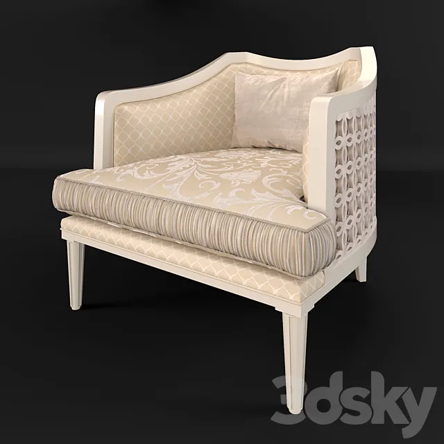 Armchair Keoma Salotti 2015 Classico brio 3ds Max