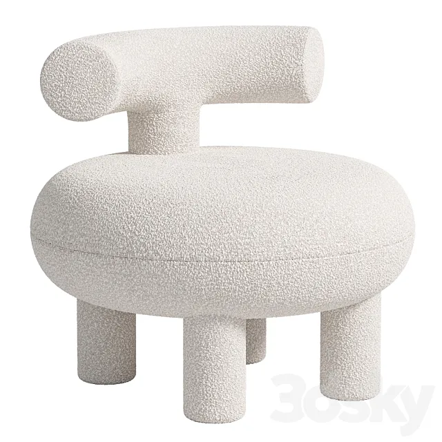 Armchair Kian Chair 3ds Max